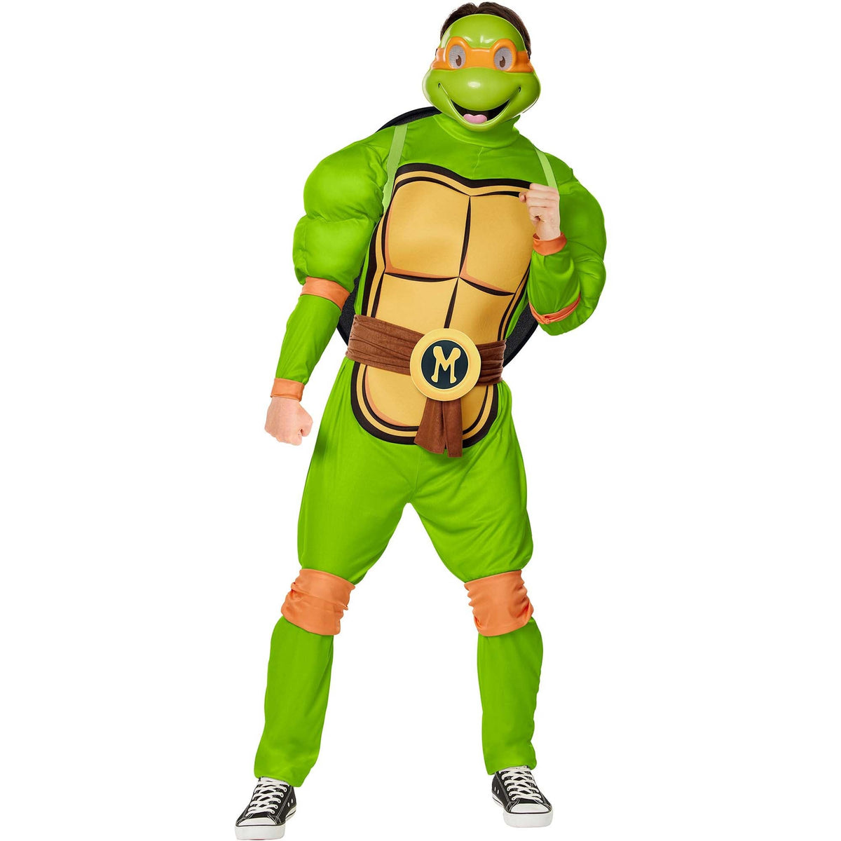IN SPIRIT DESIGNS Costumes Teenage Mutant Ninja Turtles Michelangelo Deluxe Costume for Adults