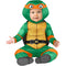 IN SPIRIT DESIGNS Costumes Teenage Mutant Ninja Turtles Mikey Costume for Babies, Jumpsuit, Shell and Hood