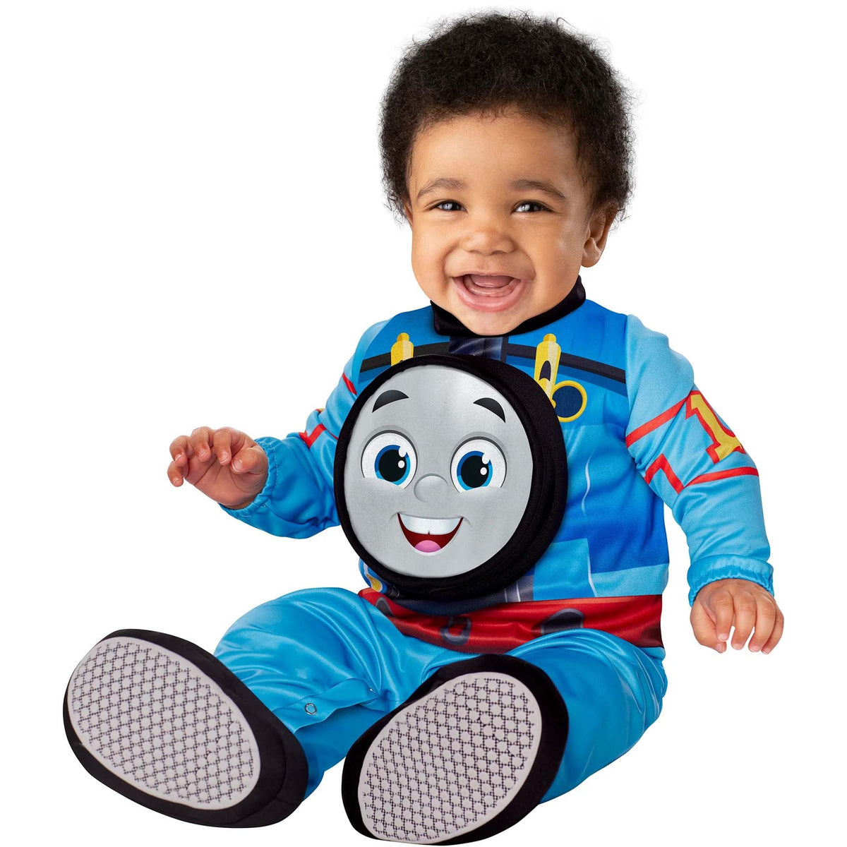 IN SPIRIT DESIGNS Costumes Thomas the Tank Engine Costume for Babies, Blue Jumpsuit