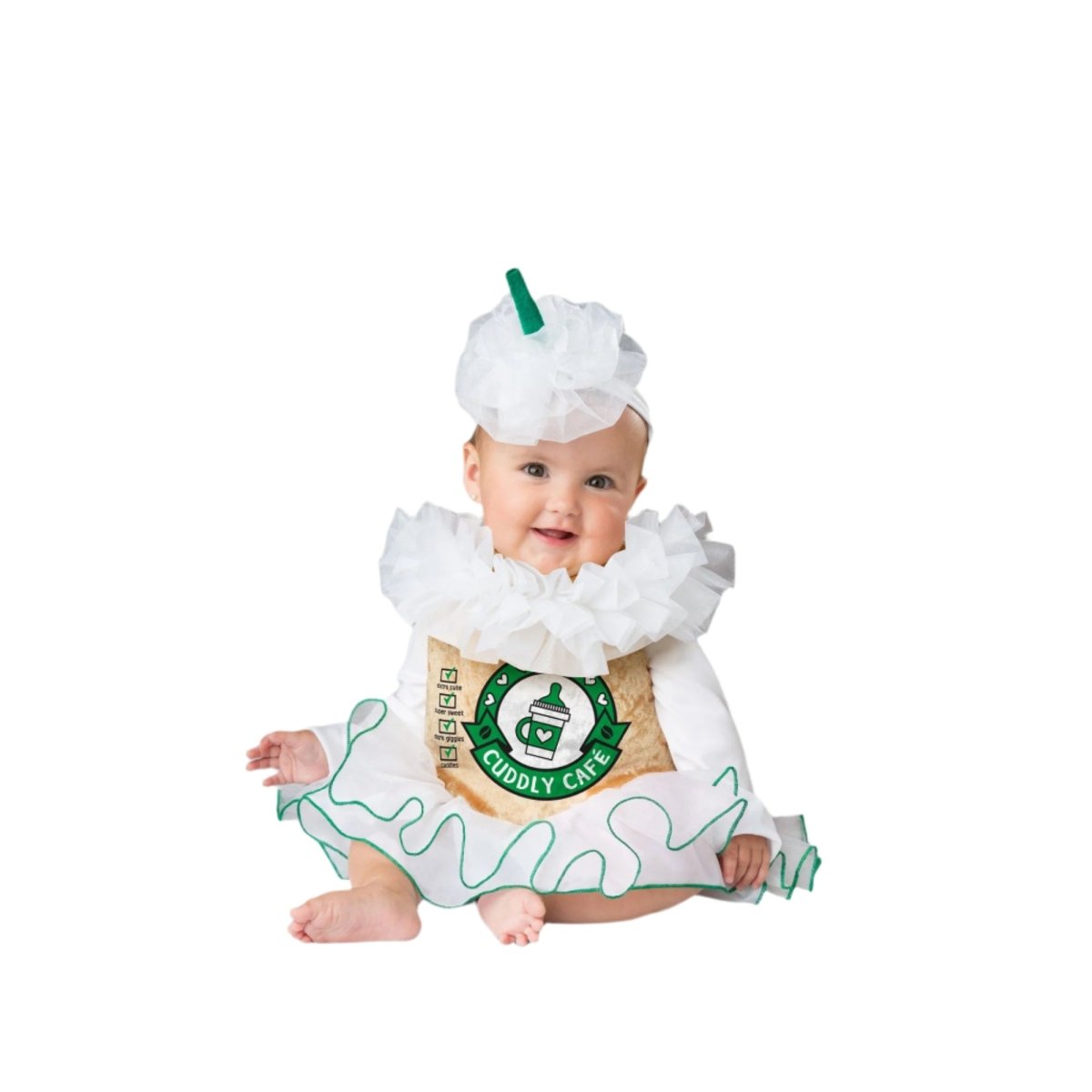 INCHARACTER COSTUMES Costumes Cuddly Cappuccino Costume for Babies and Toddlers, Dress