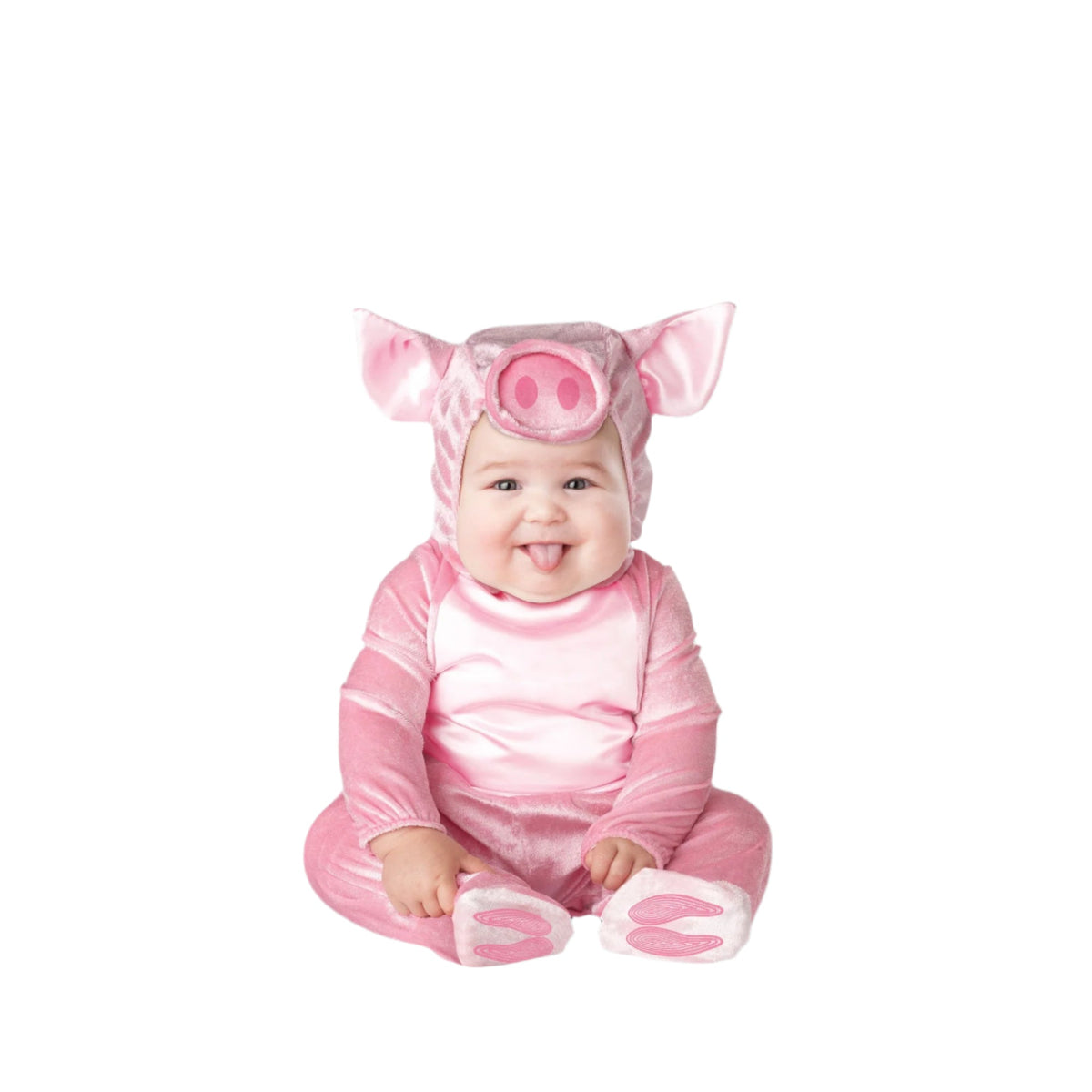 INCHARACTER COSTUMES Costumes This Lil Piggy Costume for Babies and Toddlers, Pink Jumpsuit