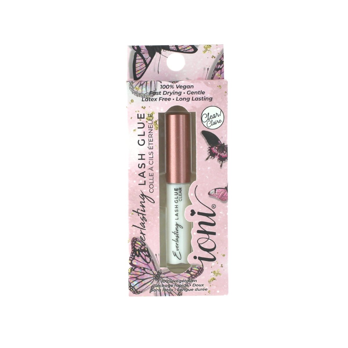 Ioni Cosmetics Costume Accessories Clear Glue for Eyelashes, 1 Count 871923000374