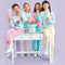 ISCREAM DIVISION Candy Bar Cotton Candy Maker Kit, 1 Count 810122856481