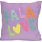 ISCREAM DIVISION Christmas Fa La Love Reversible Pillow, 1 Count 810094224455