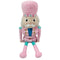 ISCREAM DIVISION Christmas Pink Nutcracker Plush, 18 Inches, 1 Count 810046280874