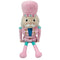 ISCREAM DIVISION Christmas Pink Nutcracker Plush, 18 Inches, 1 Count 810046280874