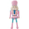 ISCREAM DIVISION Christmas Pink Nutcracker Plush, 18 Inches, 1 Count 810046280874