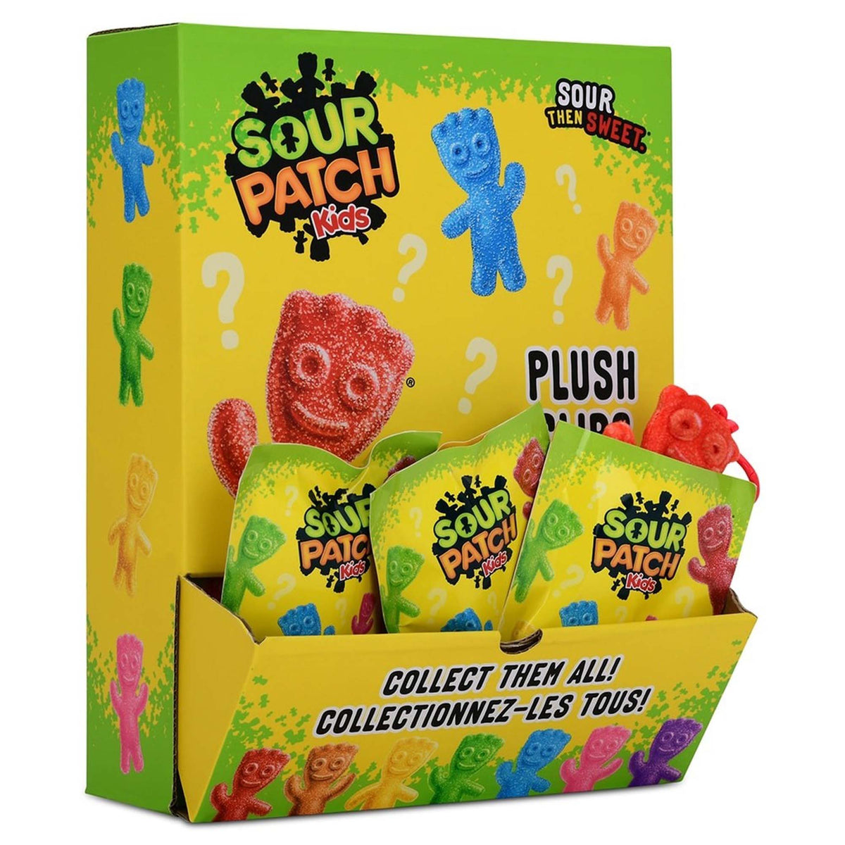 ISCREAM DIVISION Impulse Buying Sour Patch Mystery Plush Clip, Assortment, 1 Count 810133933515