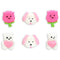 ISCREAM DIVISION Valentine's Day Lots of Love Squeeze Toys, 6 Count 810133934529