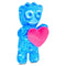 ISCREAM DIVISION Valentine's Day Valentine's Day Blue Sour Patch Plush, 14 Inches, 1 Count 810148069339