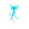 IVY TRADING INC. Costume Accessories Blue Butterfly Fairy Wand, 5.5 Inches, 1 Count 8336572931636