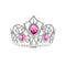 IVY TRADING INC. Costume Accessories Pink Plastic Jeweled Tiara, 1 Count 8336572000615