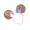 IVY TRADING INC. Costume Accessories Rose Gold Minnie Mouse LED Ear Headband, 1 Count 833657201042