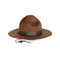 JACOBSON HAT CO INC Costume Accessories Dark Brown Felt Ranger Hat Costume Accessory for Adults