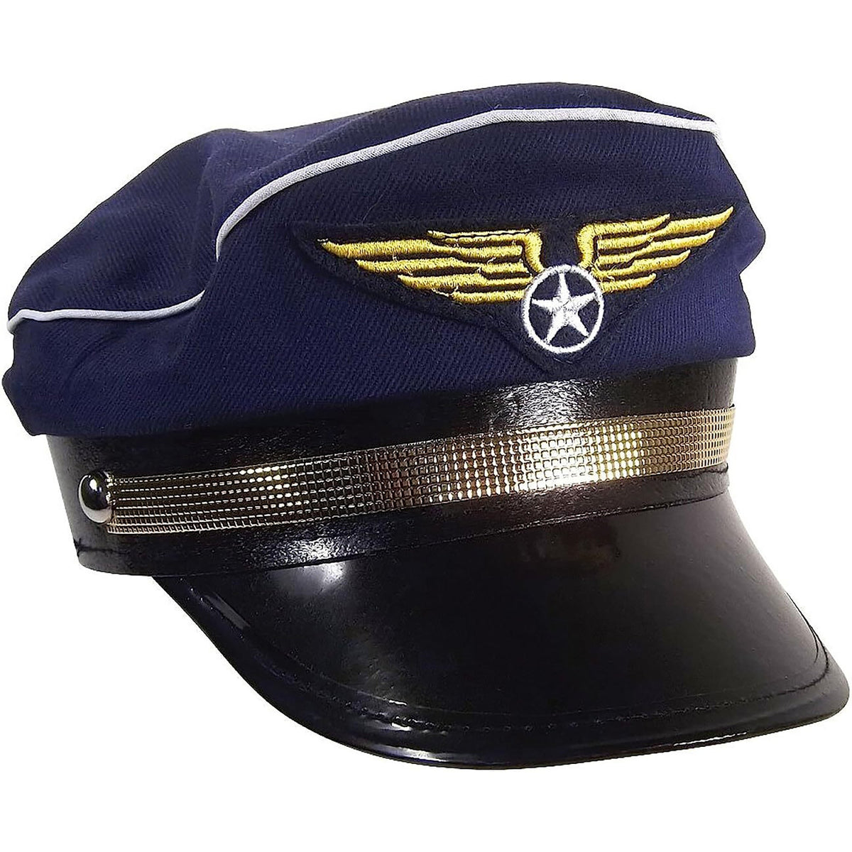JACOBSON HAT CO INC Costume Accessories Navy Pilot Cap for adults 763285774881