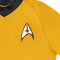 JAZWARES Costumes Captain Kirk Costume for Kids, Star Trek, Top and Pants
