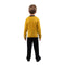 JAZWARES Costumes Captain Kirk Costume for Kids, Star Trek, Top and Pants