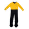 JAZWARES Costumes Captain Kirk Costume for Toddlers, Star Trek, Jumpsuit and Headpiece 191726794349