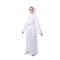 JAZWARES Costumes Disney Star Wars Princess Leia Costume for Adults, White Hooded Robe