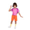 JAZWARES Costumes Dora Deluxe Costume for Toddlers 191726794318