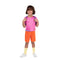JAZWARES Costumes Dora Deluxe Costume for Toddlers 191726794318