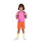 JAZWARES Costumes Dora Deluxe Costume for Toddlers 191726794318