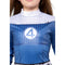 JAZWARES Costumes Invisible Woman Qualux Costume for Kids, Fantastic 4, Jumpsuit