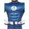 JAZWARES Costumes Mr. Fantastic Qualux Costume for Kids, Fantastic 4, Padded Jumpsuit