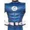 JAZWARES Costumes Mr. Fantastic Qualux Costume for Kids, Fantastic 4, Padded Jumpsuit