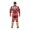 JAZWARES Costumes Red Guardian Qualux Costume for Adults, Marvel, Jumpsuit and Mask