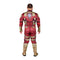 JAZWARES Costumes Red Guardian Qualux Costume for Adults, Marvel, Jumpsuit and Mask