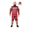 JAZWARES Costumes Red Guardian Qualux Costume for Adults, Marvel, Jumpsuit and Mask