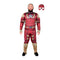 JAZWARES Costumes Red Guardian Qualux Costume for Adults, Marvel, Jumpsuit and Mask