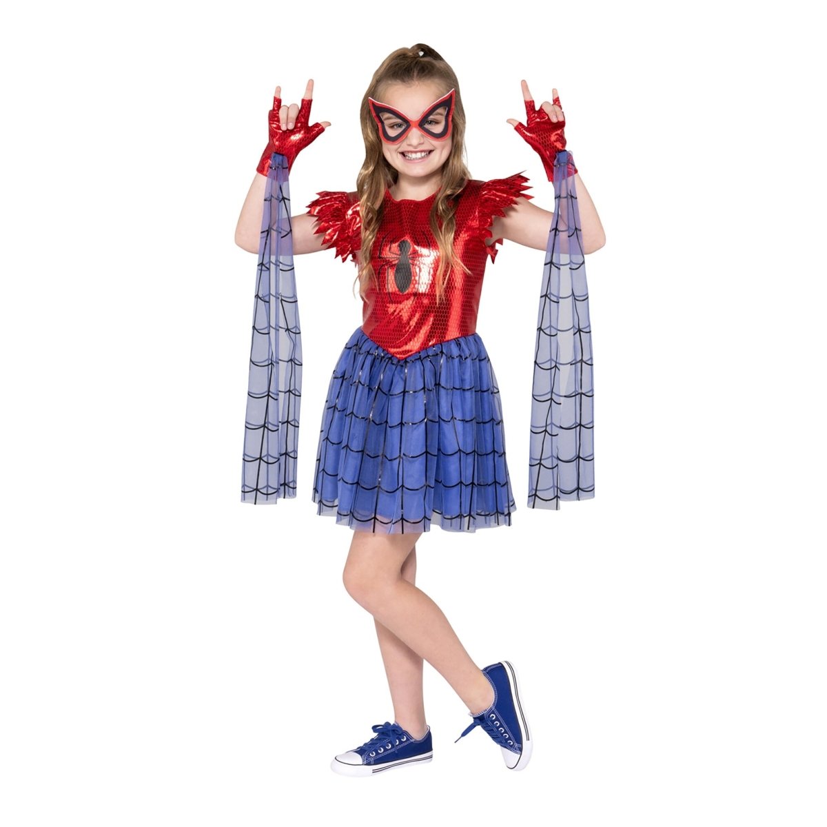 JAZWARES Costumes Spider-Man Dress Costume for Kids