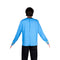 JAZWARES Costumes Spock Costume for Adults, Star Trek, Top