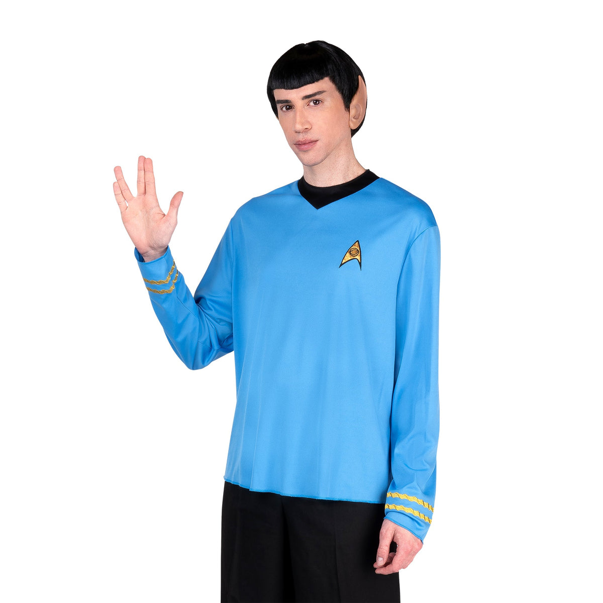 JAZWARES Costumes Spock Costume for Adults, Star Trek, Top