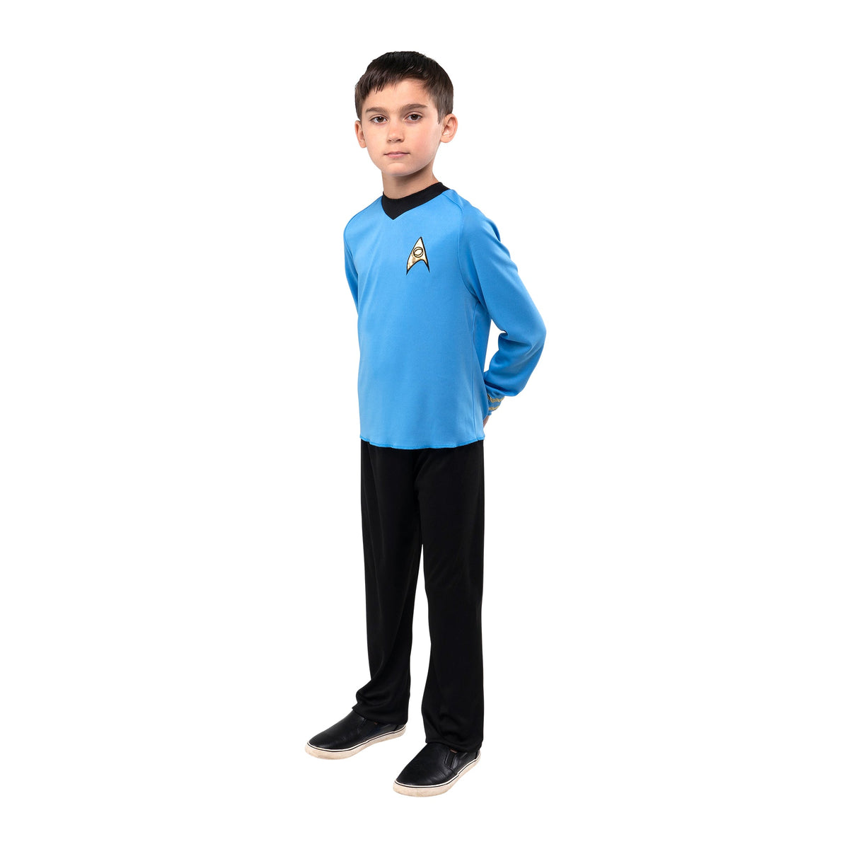 JAZWARES Costumes Spock Costume for Kids, Star Trek, Top and Pants