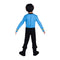 JAZWARES Costumes Spock Costume for Toddlers, Star Trek, Jumpsuit and Headpiece 191726794356