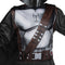 JAZWARES Costumes The Mandalorian Costume for Kids, Star Wars, Jumpsuit with Attached Cape