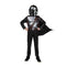 JAZWARES Costumes The Mandalorian Costume for Kids, Star Wars, Jumpsuit with Attached Cape