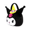 JAZWARES Halloween Kuromi Plush Treat Pail, Hello Kitty, 1 Count 191726804550