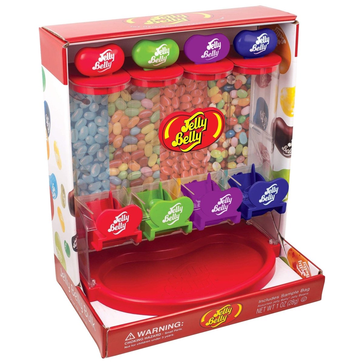 JELLY BELLY Candy Jelly Belly My Favorite Dispenser, 1 Count 071570009427