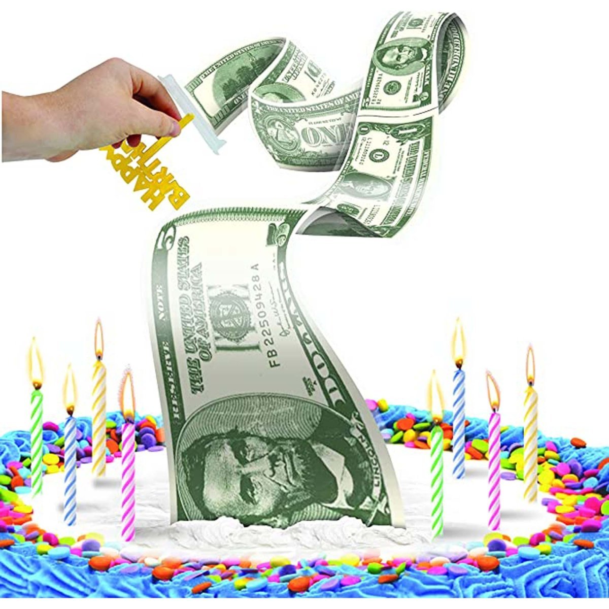 Money Racks Party Cash Stash Cake Surprise, Pull Out Money Box , Best Party Ever ...