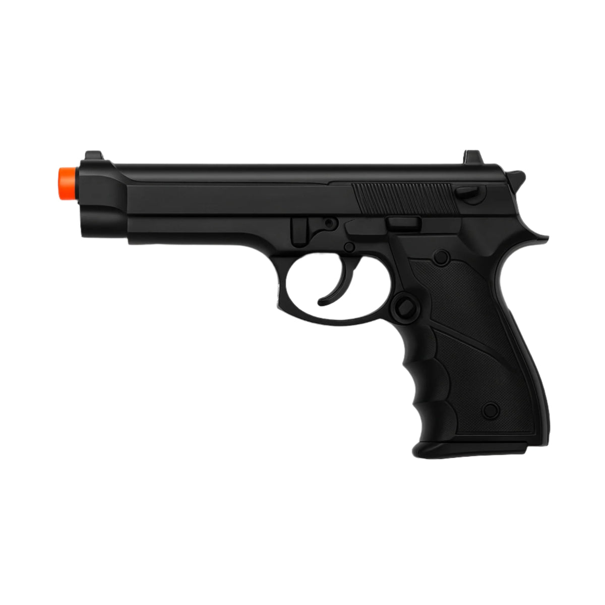 JIANGXI PANS ANIMATION CULTURE CREATIVE CO.,LTD Costume Accessories Black Plastic Toy Gun with Sound, 1 Count 810120718446