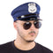 JIANGXI PANS ANIMATION CULTURE CREATIVE CO.,LTD Costume Accessories Blue Police Officer Hat for Adults 810120718415