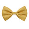JIANGXI PANS ANIMATION CULTURE CREATIVE CO.,LTD Costume Accessories Gold Bow Tie with Adjustable Strap, 1 Count 840482502513
