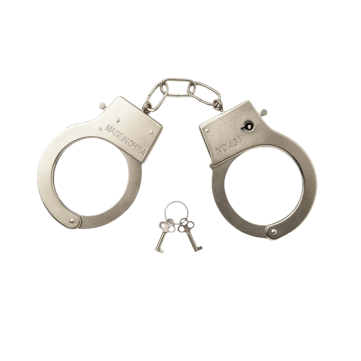JIANGXI PANS ANIMATION CULTURE CREATIVE CO.,LTD Costume Accessories Metal Handcuff, 1 Count 810120718392
