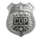 JIANGXI PANS ANIMATION CULTURE CREATIVE CO.,LTD Costume Accessories Police Badge, 1 Count 810120718422