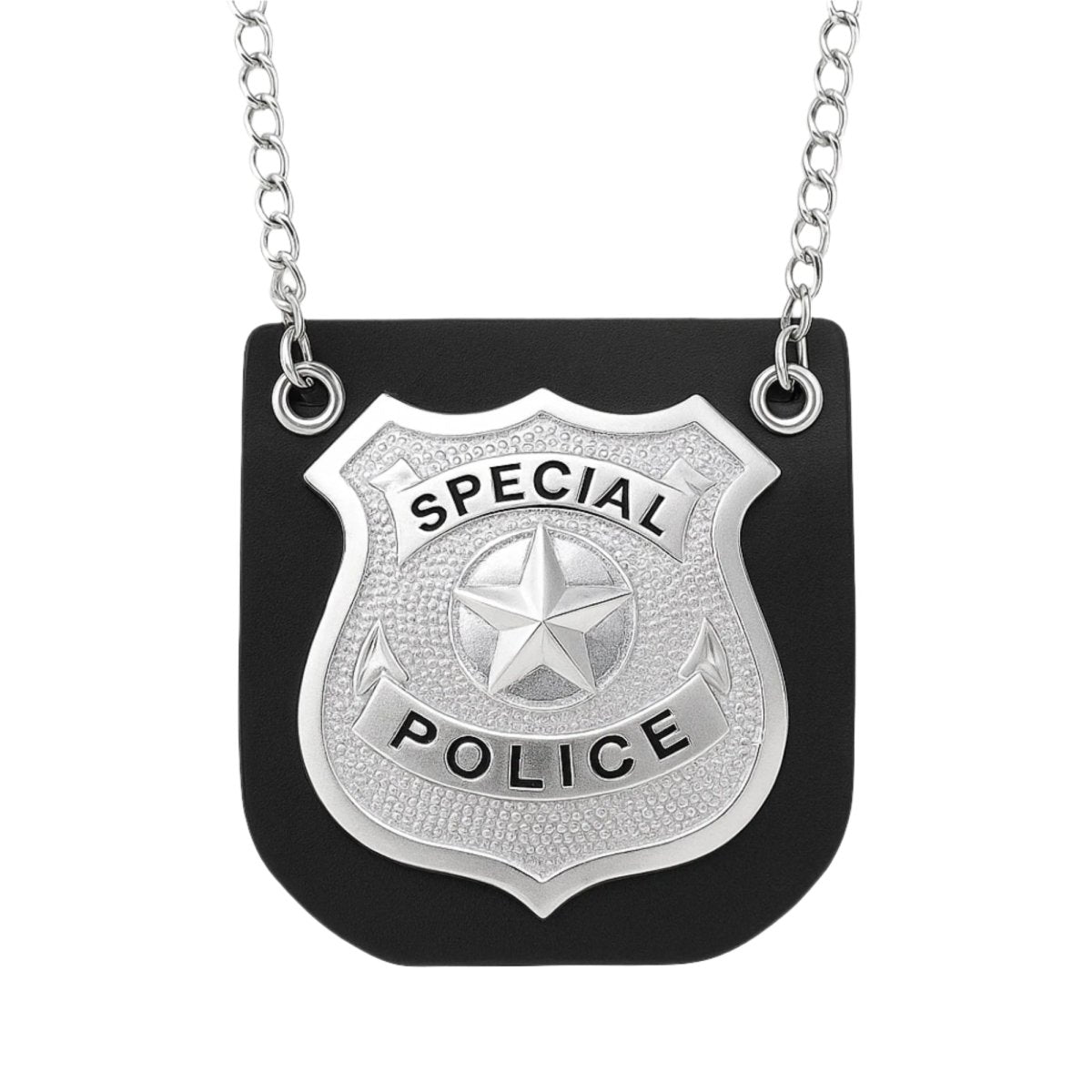 JIANGXI PANS ANIMATION CULTURE CREATIVE CO.,LTD Costume Accessories Police Badge with Chain, 1 Count 810120718439