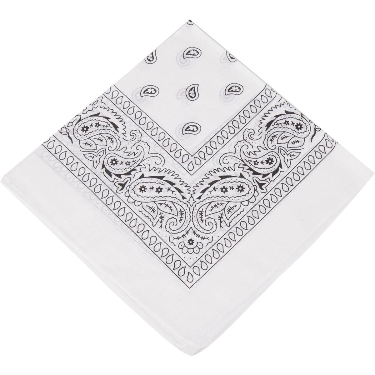 JIANGXI PANS ANIMATION CULTURE CREATIVE CO.,LTD Costume Accessories White Bandana, 1 Count 810120718736